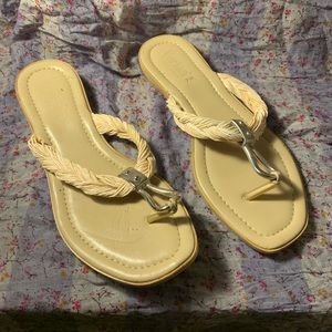 Lovely Vertan Braided Sandals with Metal Accents 7